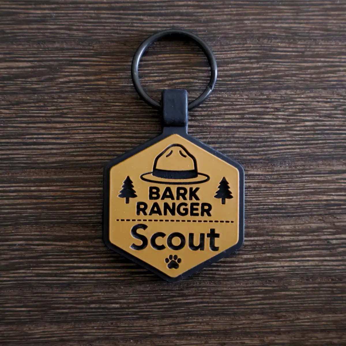 Bark Ranger Silicone ID Tag - Image 3