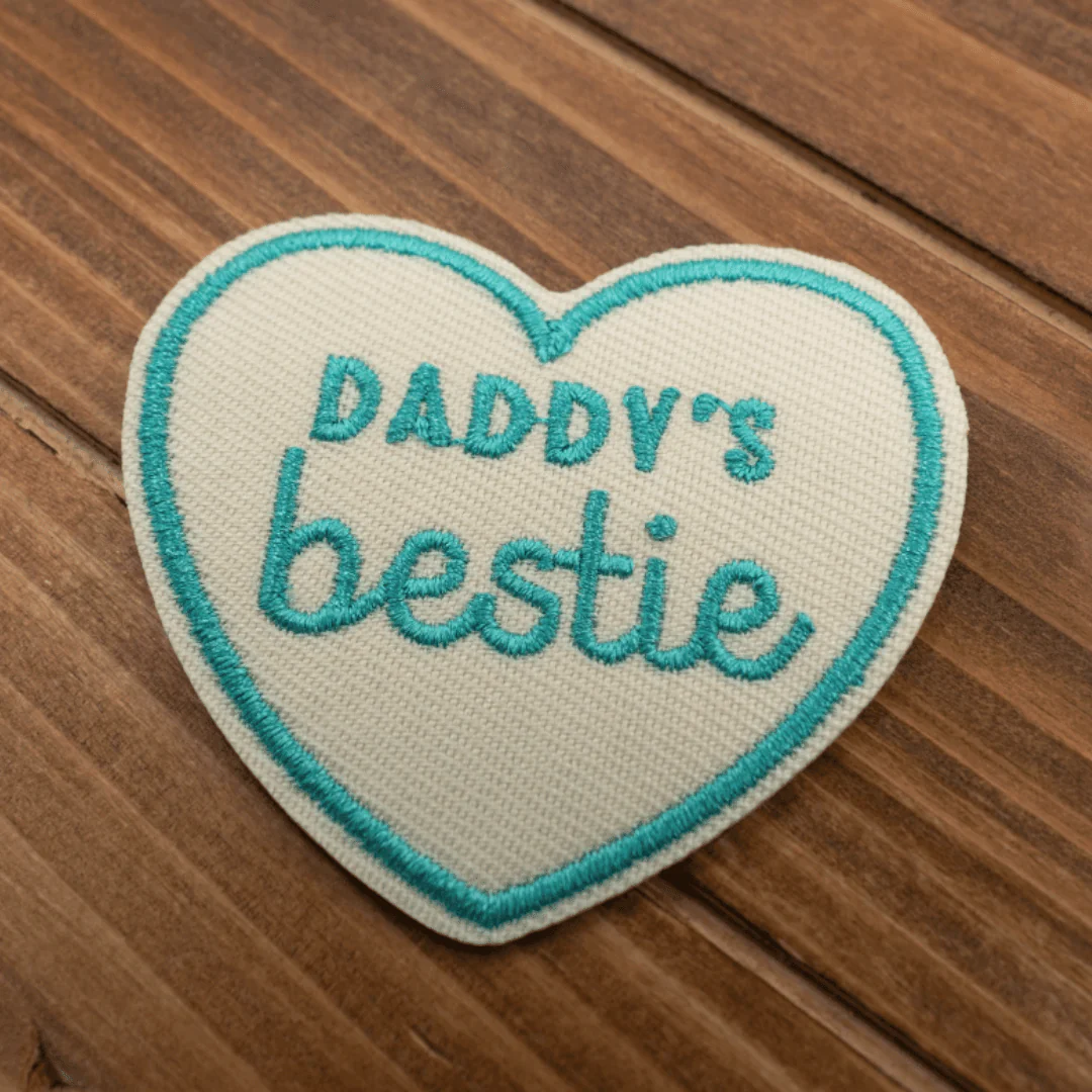 Daddy’s Bestie  | Velcro or Iron-On Patches For Pets - Image 5