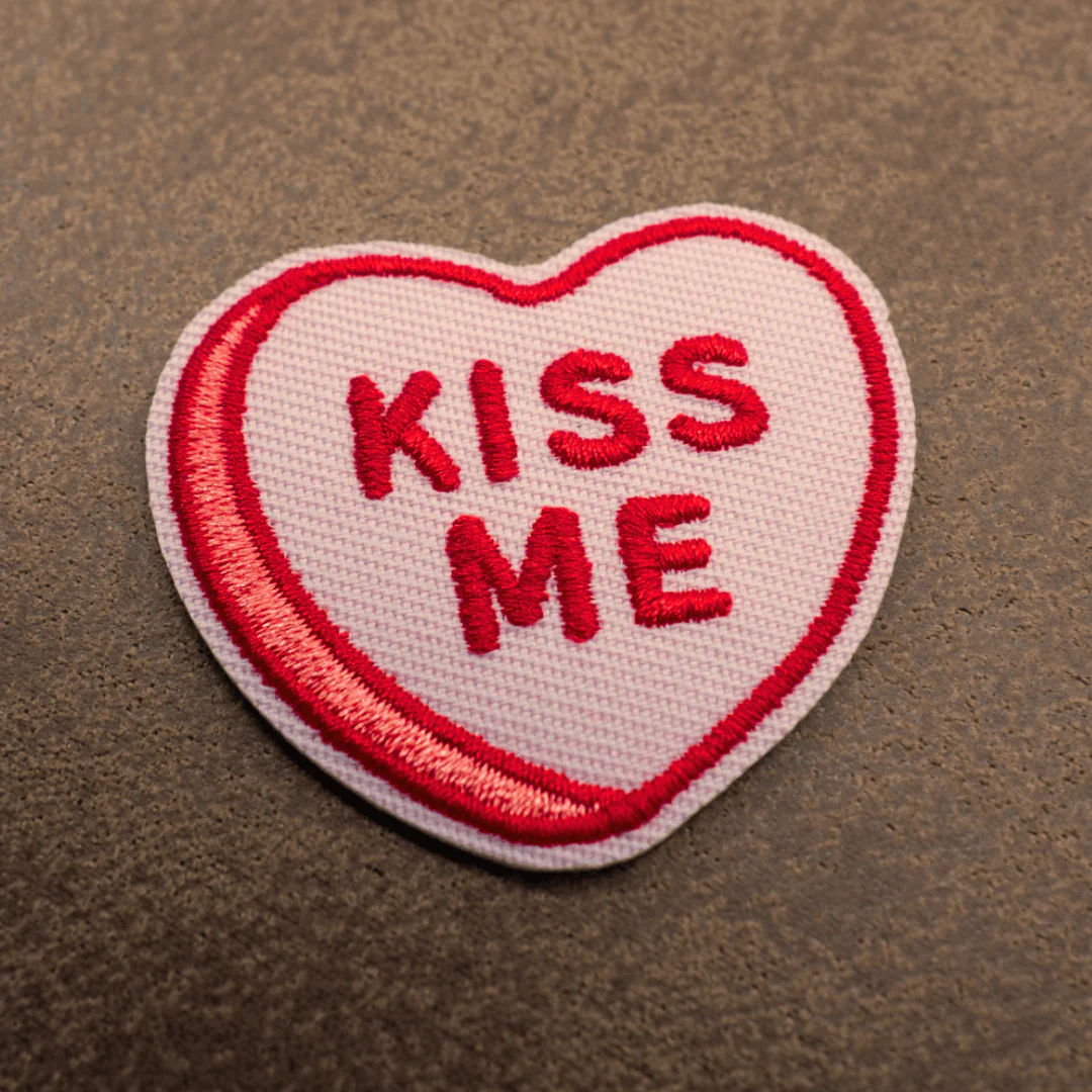 Kiss Me | Velcro or Iron-On Patches For Pets - Image 5