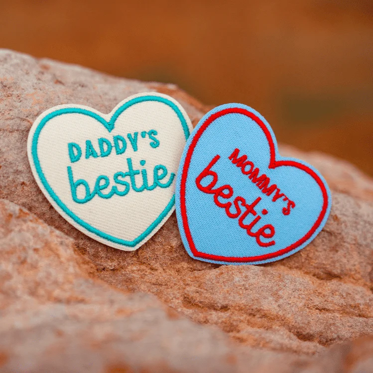 Daddy’s Bestie  | Velcro or Iron-On Patches For Pets - Image 4