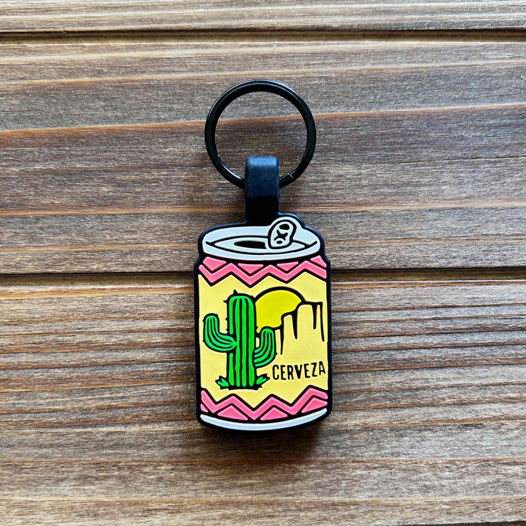 QR Code "Beer Me!" Silicone ID Tag - Image 3