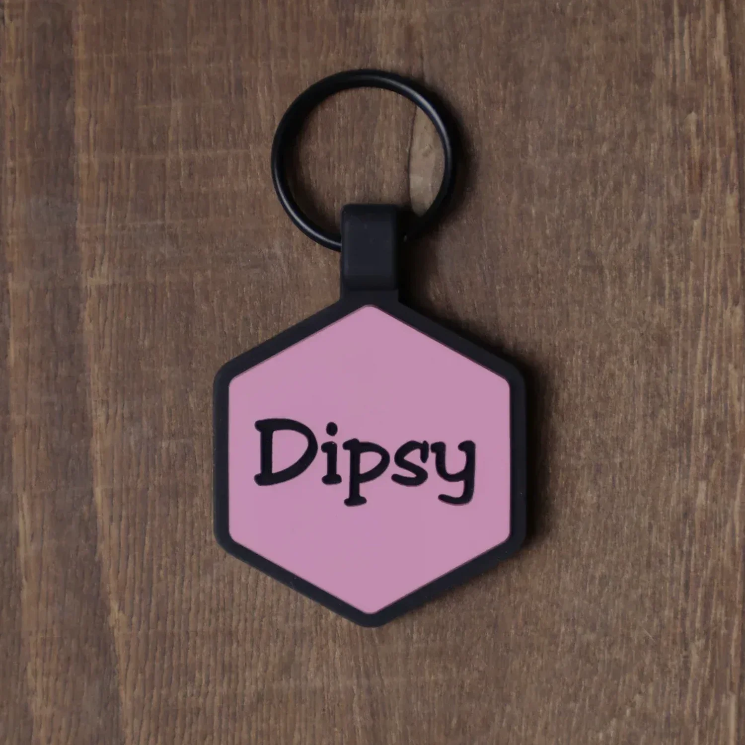 Blush Silicone ID Tag - Image 3
