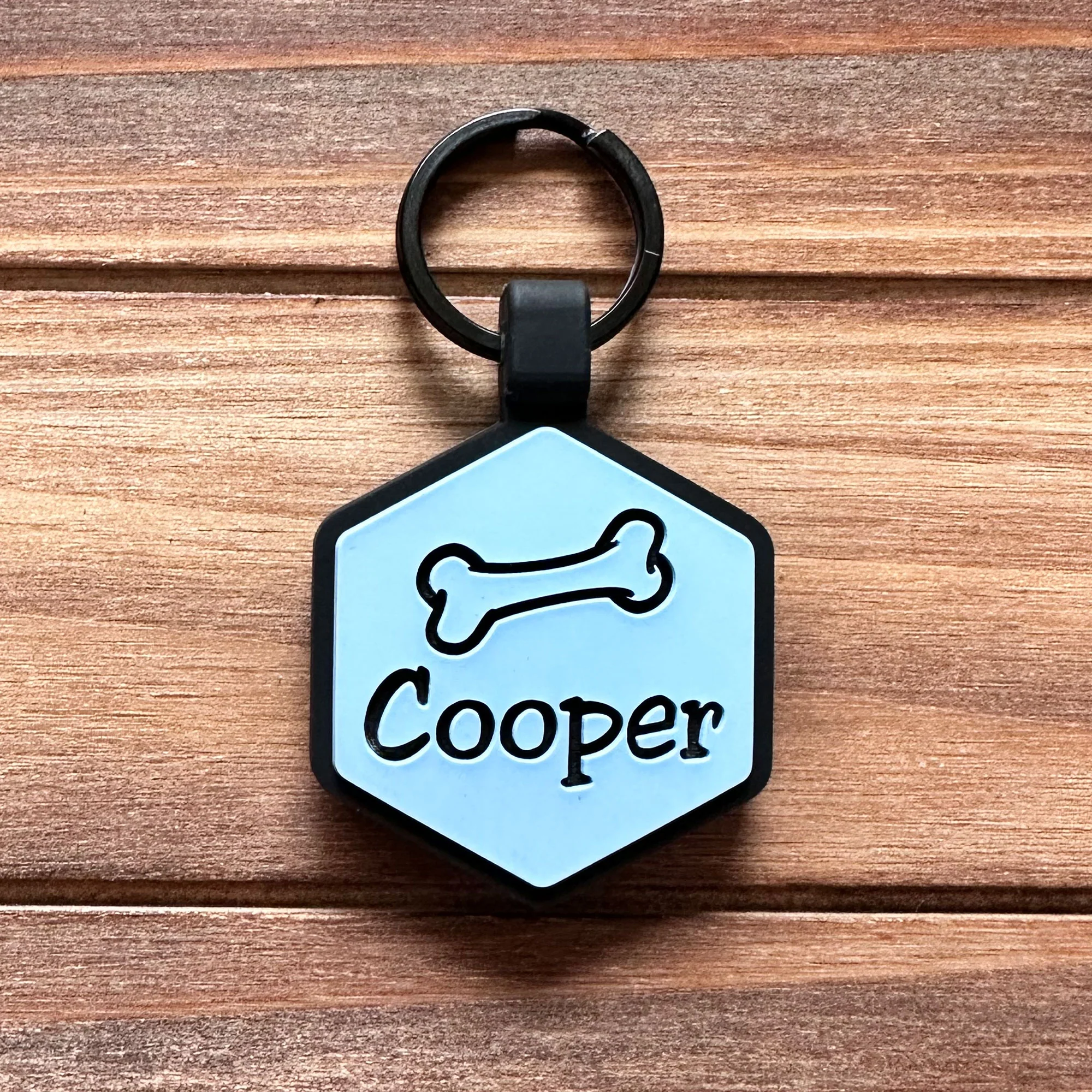 Bone Silicone ID Tag - Image 3