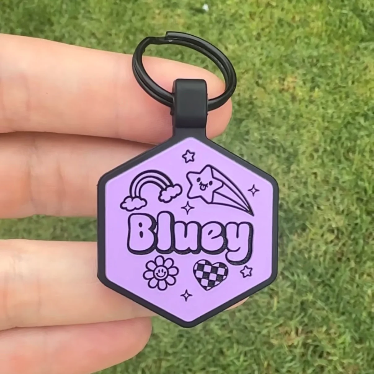 Custom Artwork Pet ID Tag | QR Code - Image 7