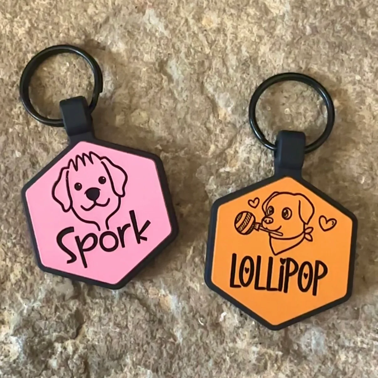 Custom Artwork Pet ID Tag | QR Code - Image 8