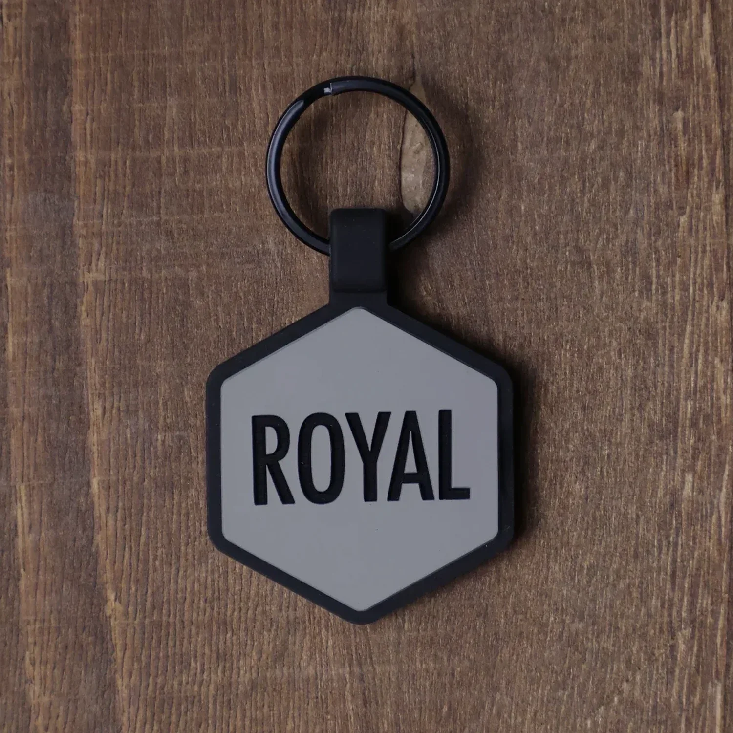 Grey Silicone ID Tag - Image 3