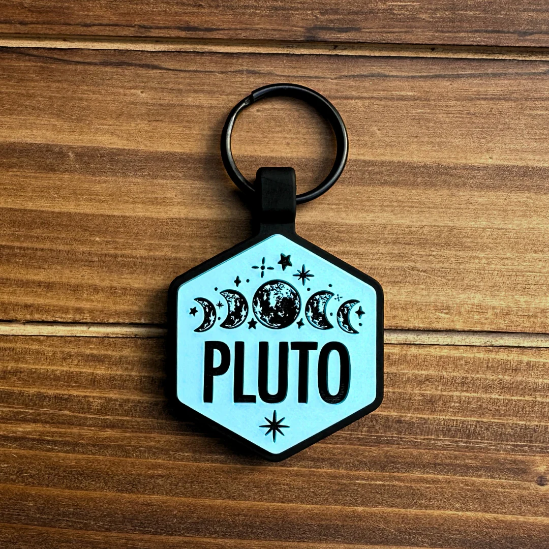 Moonstruck Silicone ID Tag - Image 3