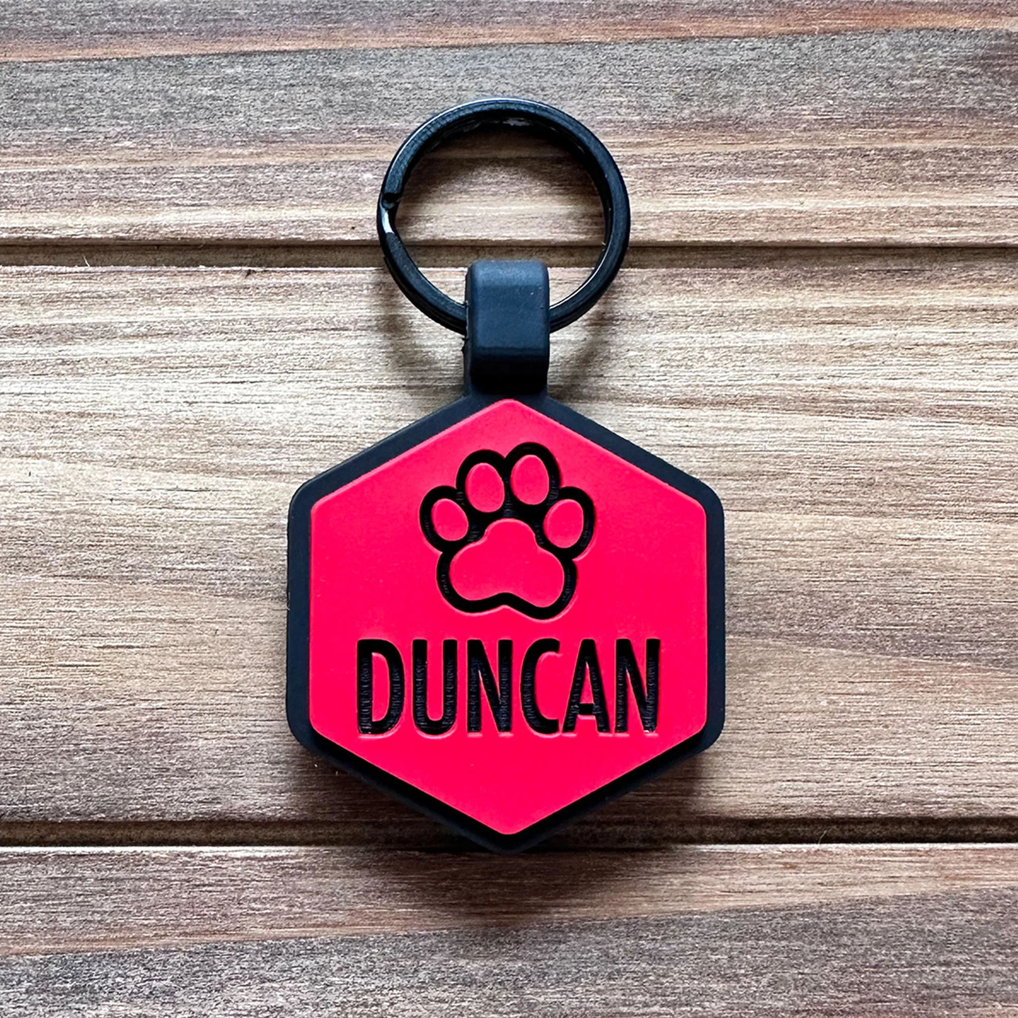 Paw Silicone ID Tag - Image 3