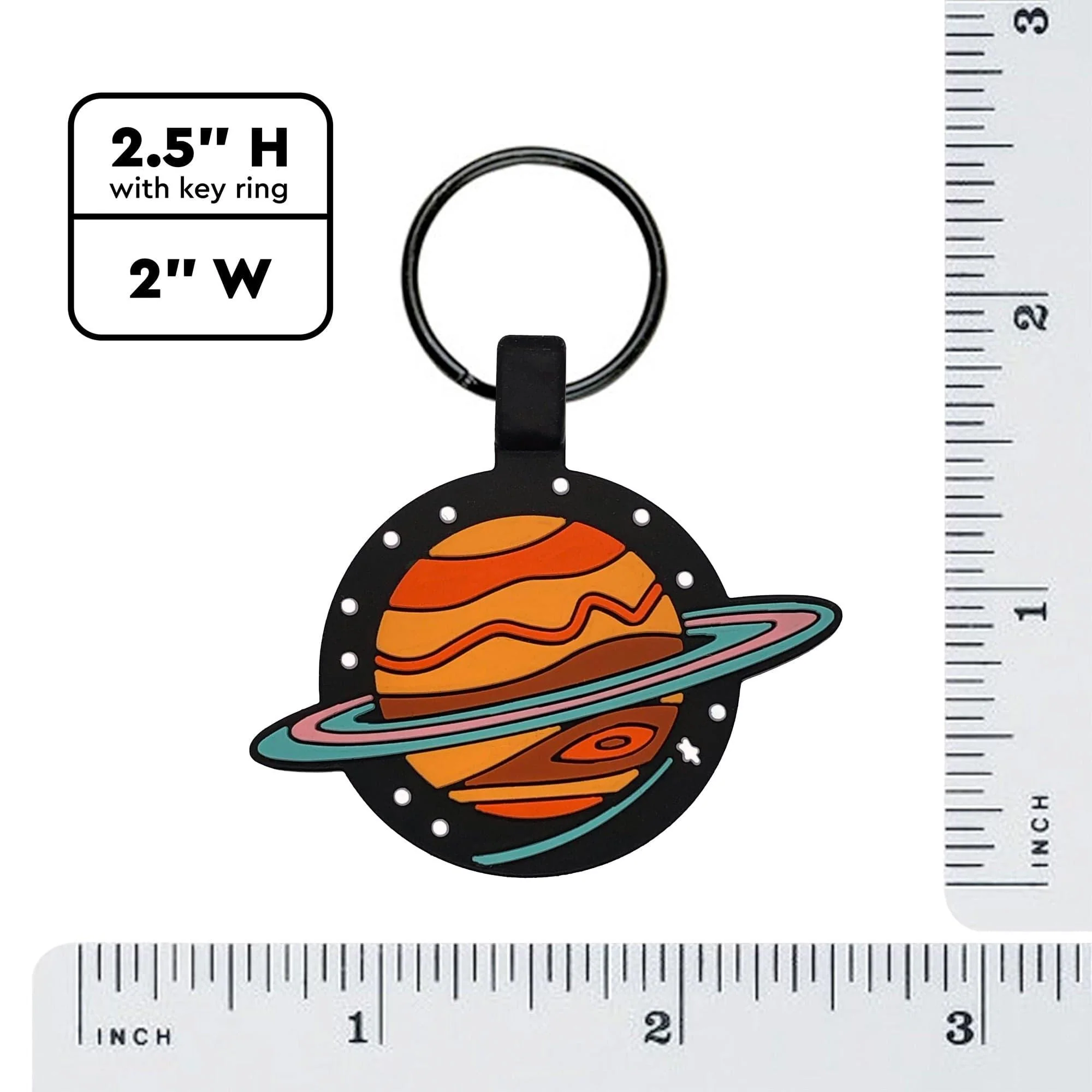 QR Code Spaced Out Silicone ID Tag - Image 6
