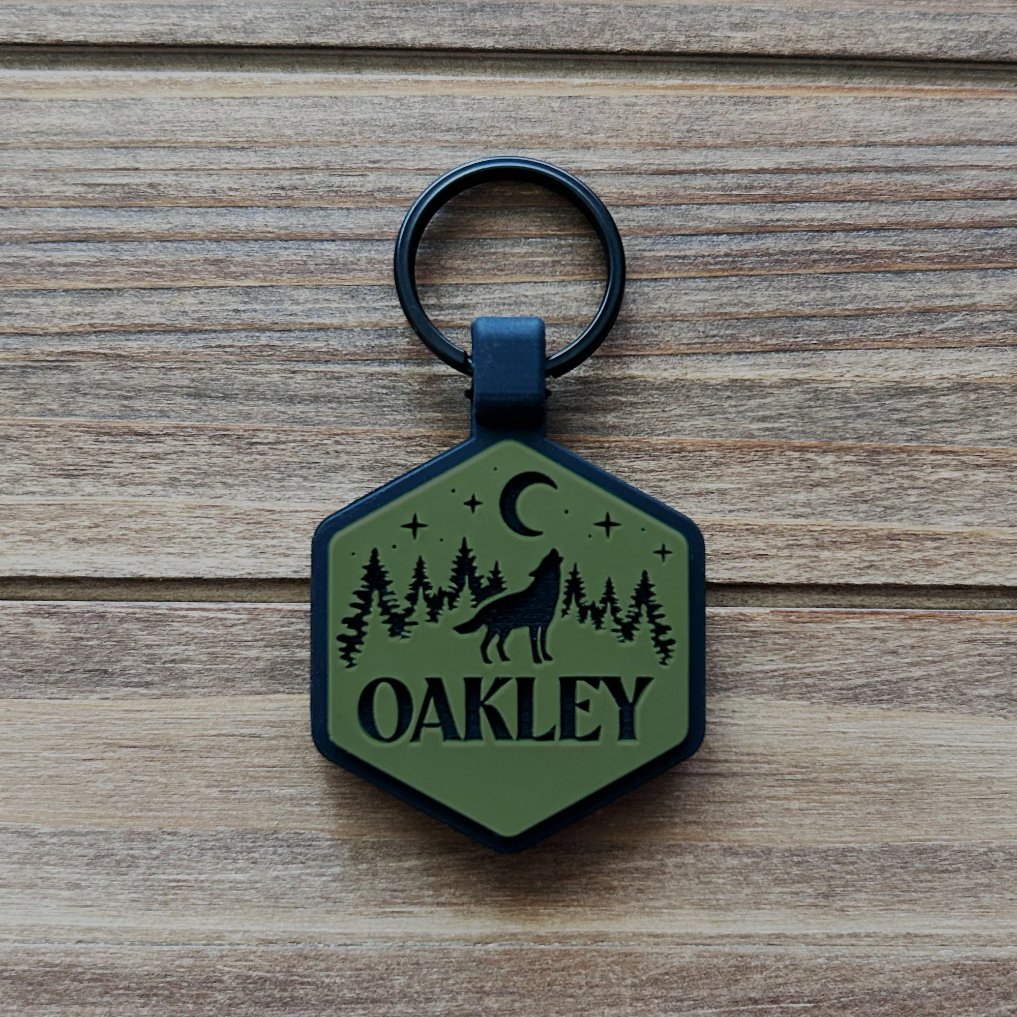 Stay Wild Silicone ID Tag - Image 3
