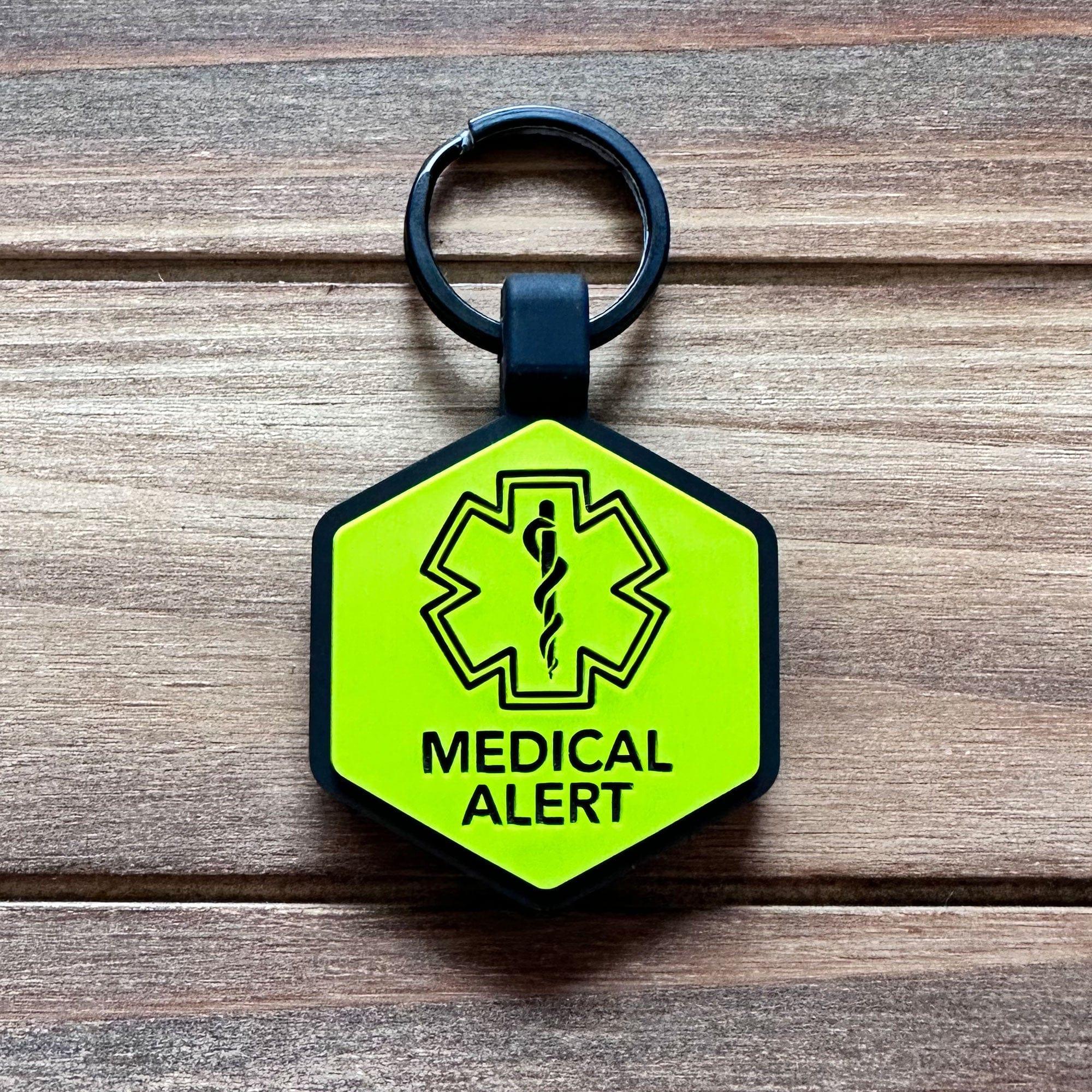 QR Code Medical Alert Silicone Pet ID Tag - Image 3
