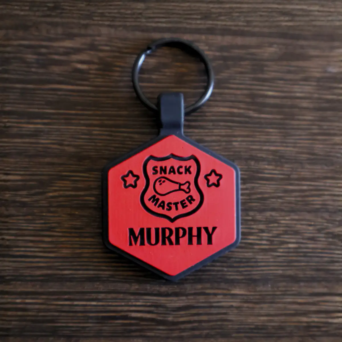 Snack Master Silicone ID Tag - Image 3