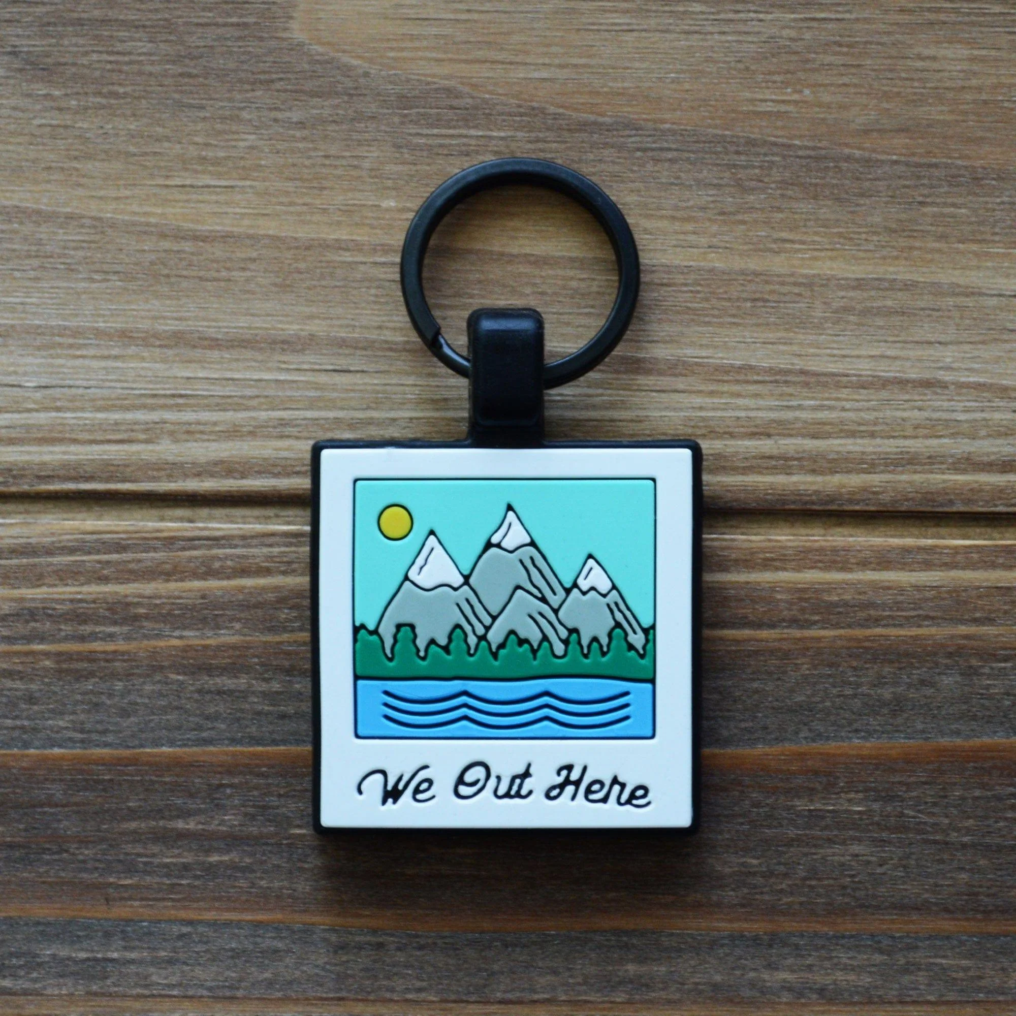 We Out Here Silicone ID Tag - Image 3
